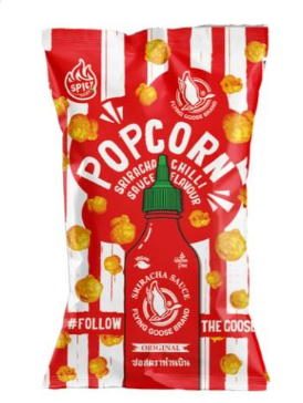 Flying Goose Popcorn Sriracha Chilli 80 Gram