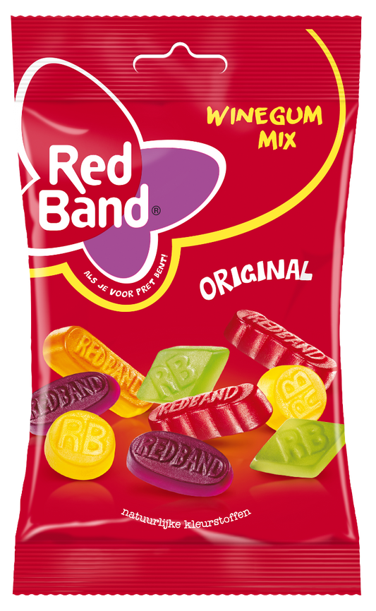 Red Band Winegums - 24 x 100 Gram