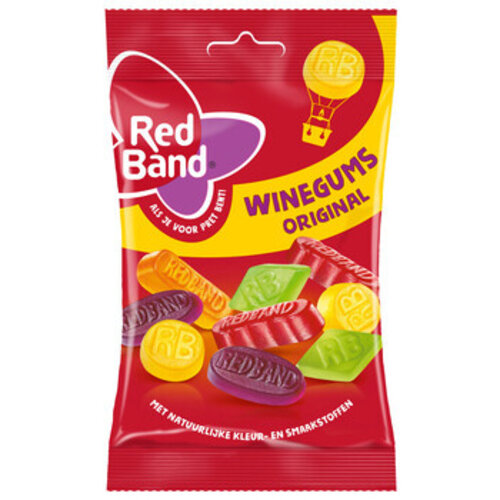 Red Band Winegums 120 Gram