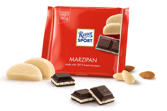Ritter Sport Marsepein Chocolade Reep 100 Gram