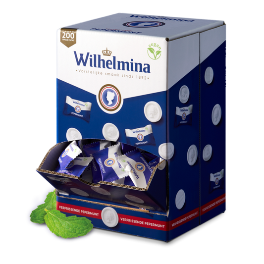 Wilhelmina Pepermunt Per Stuk Verpakt 200 Stuks