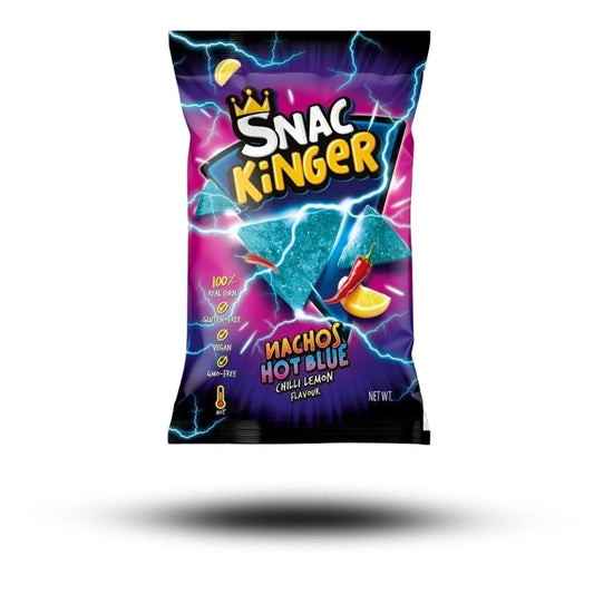 SnacKinger Nacho Chips Hot Blue 95 gram