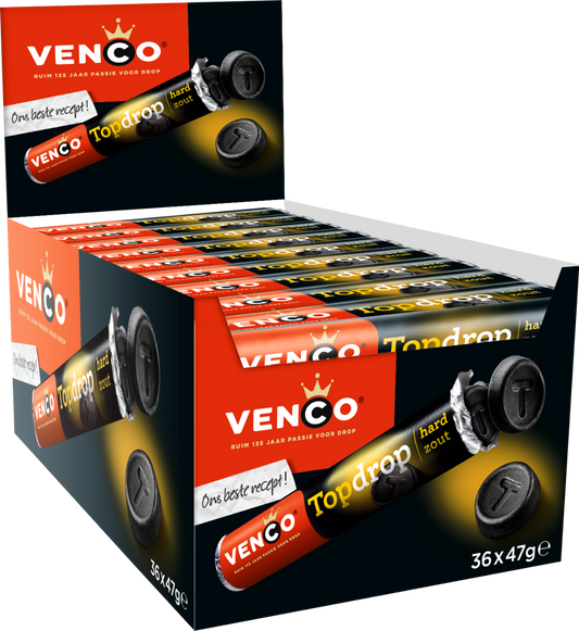 Venco Topdrop Rol Doos - 36 Rollen