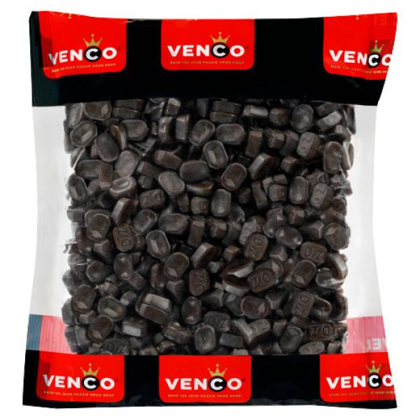 Venco Dubbelzout Brikettendrop 1 Kilo