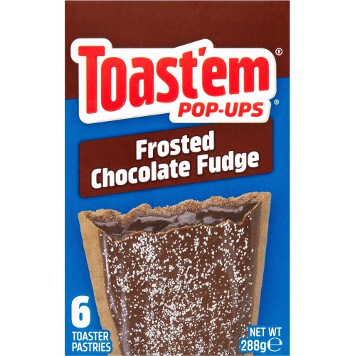 Toast'em Frosted Chocolate Fudge 288 Gram
