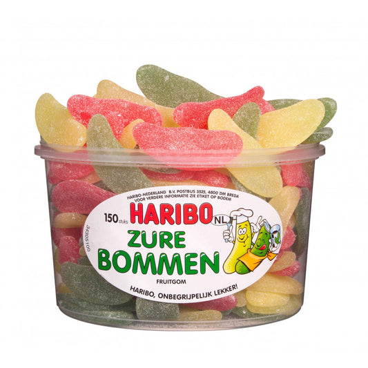 Haribo Zure Bommen 150 Stuks